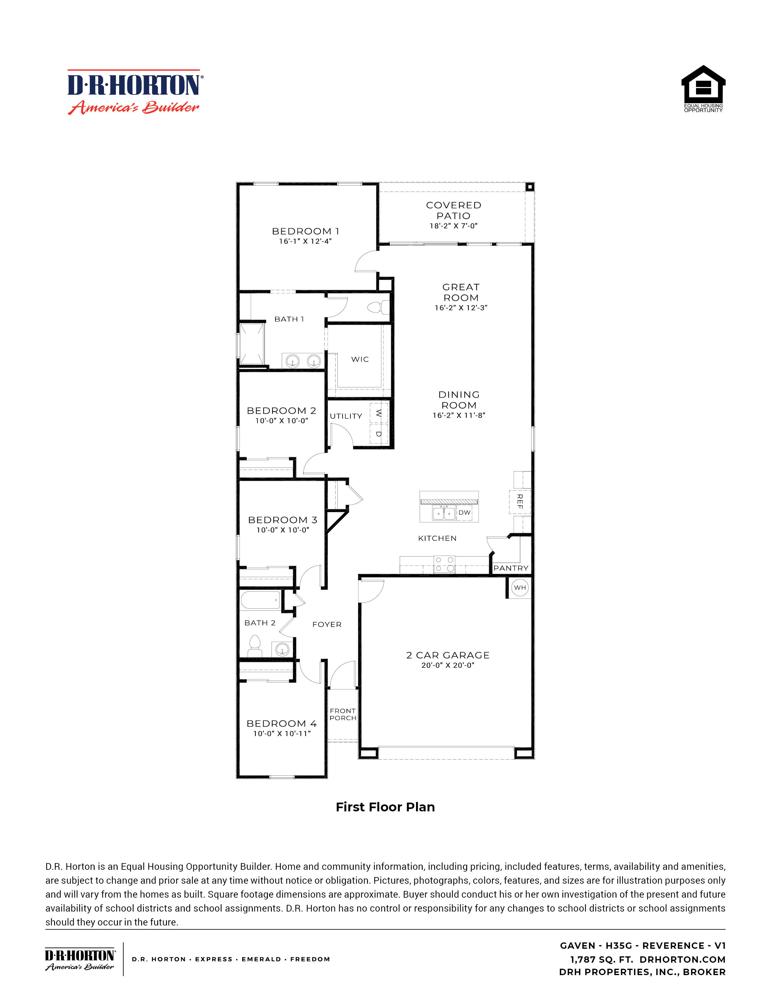 Gaven floorplan