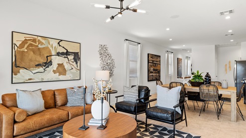 Living and dining