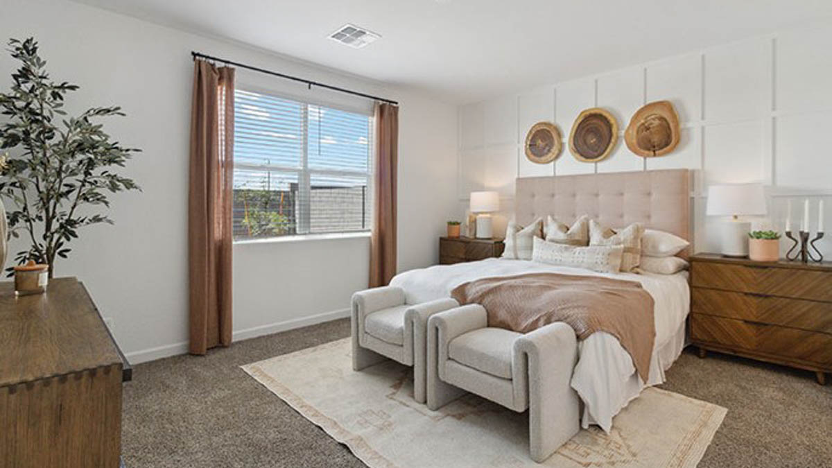 Multi-use bedroom, flex, office, study, craft, entertainment game room in D.R. Horton's new construction home