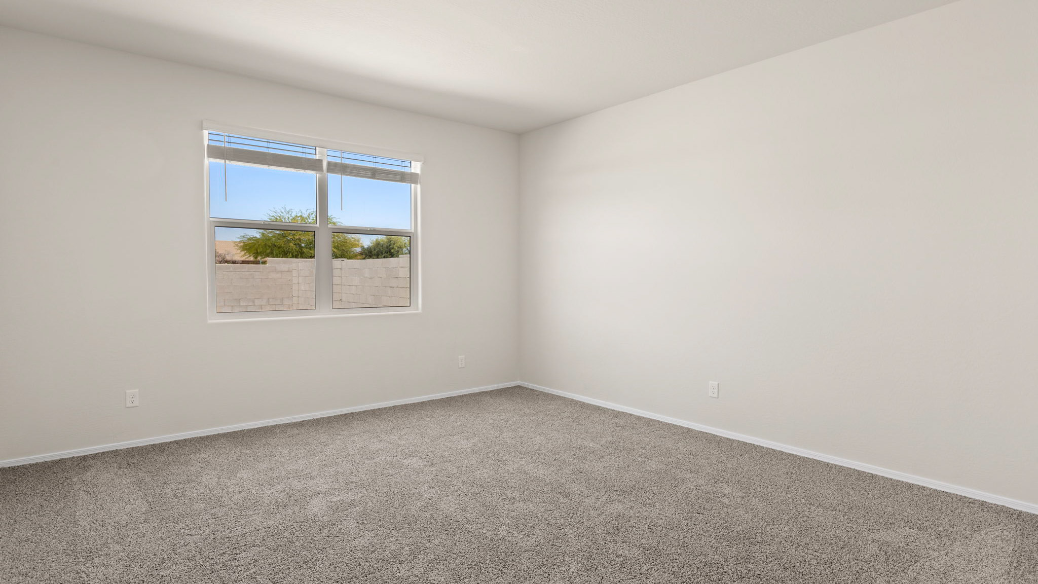 Fargo bedroom with windows