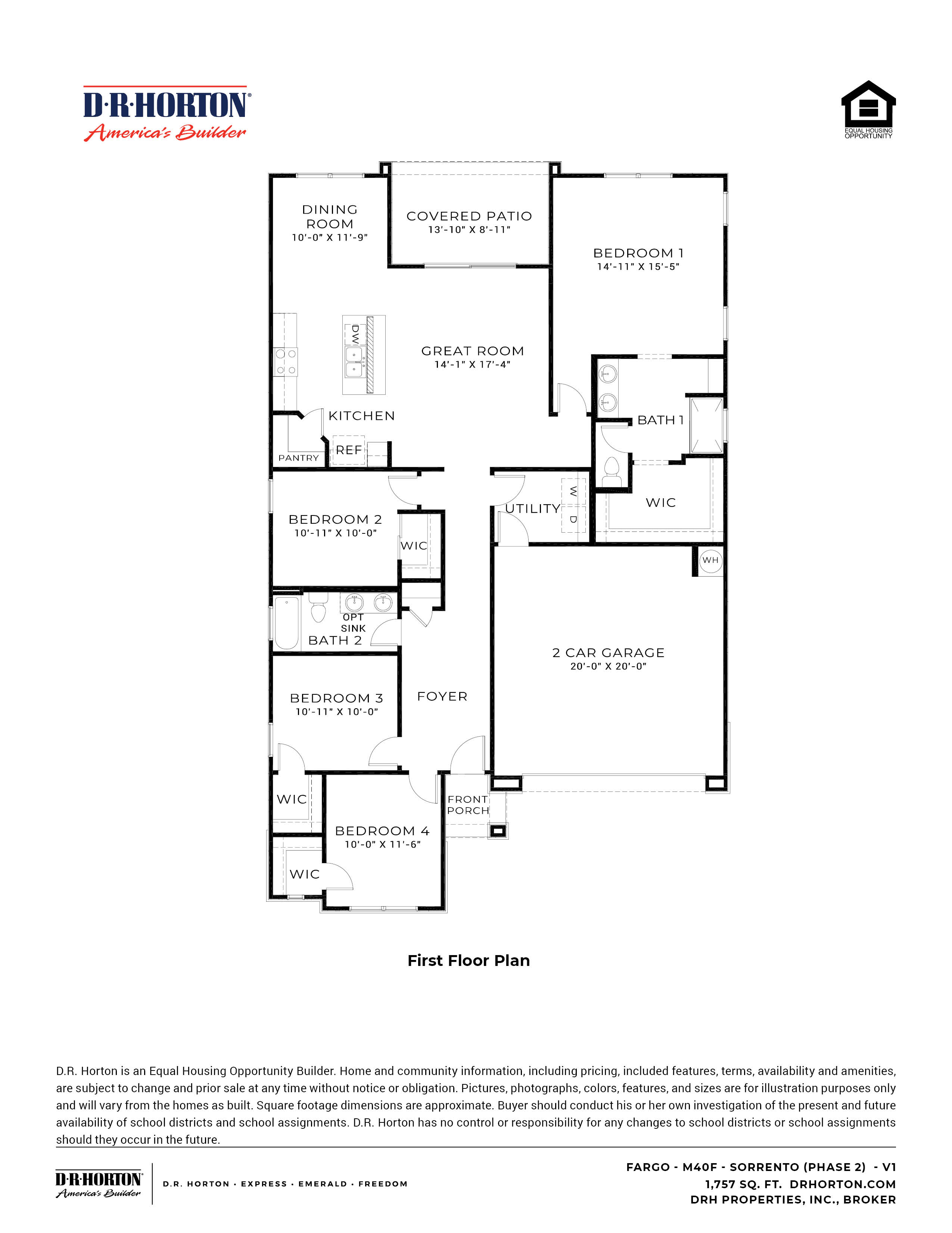 Fargo floorplan