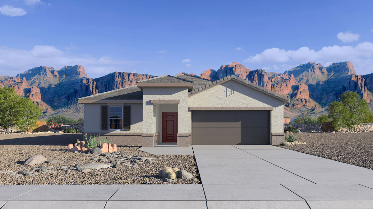 Floor Plan in Sorrento Maricopa, AZ D.R. Horton