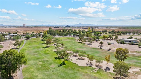 Nearby golf course