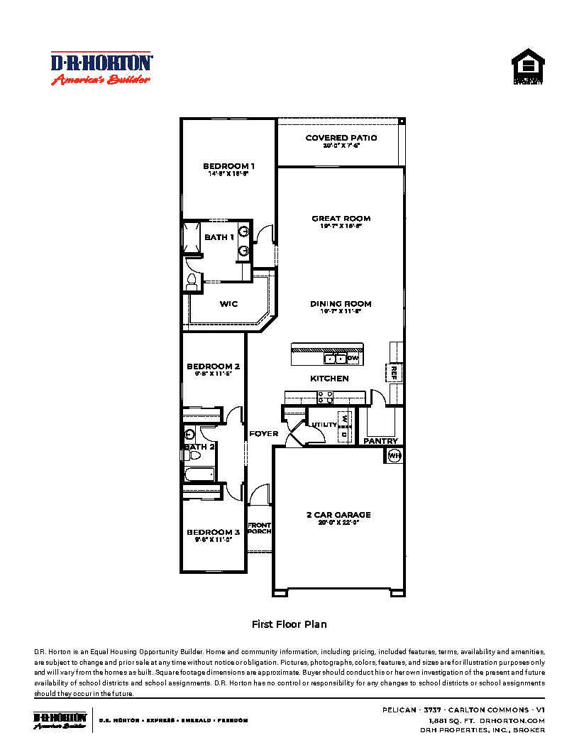 Pelican floorplan