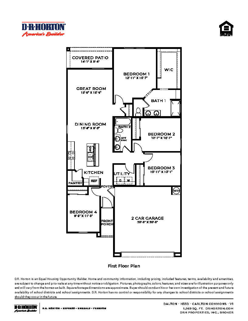 Dalton floorplan