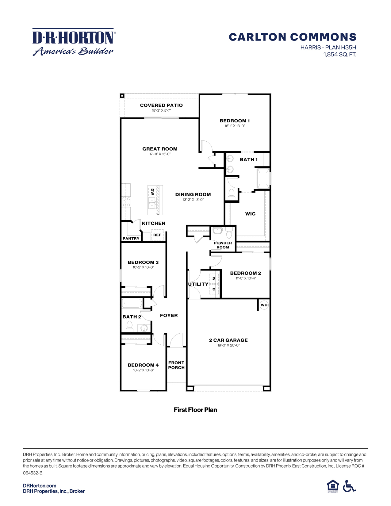 Harris floorplan