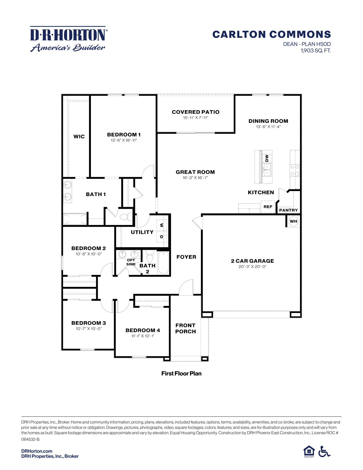 Dean floorplan