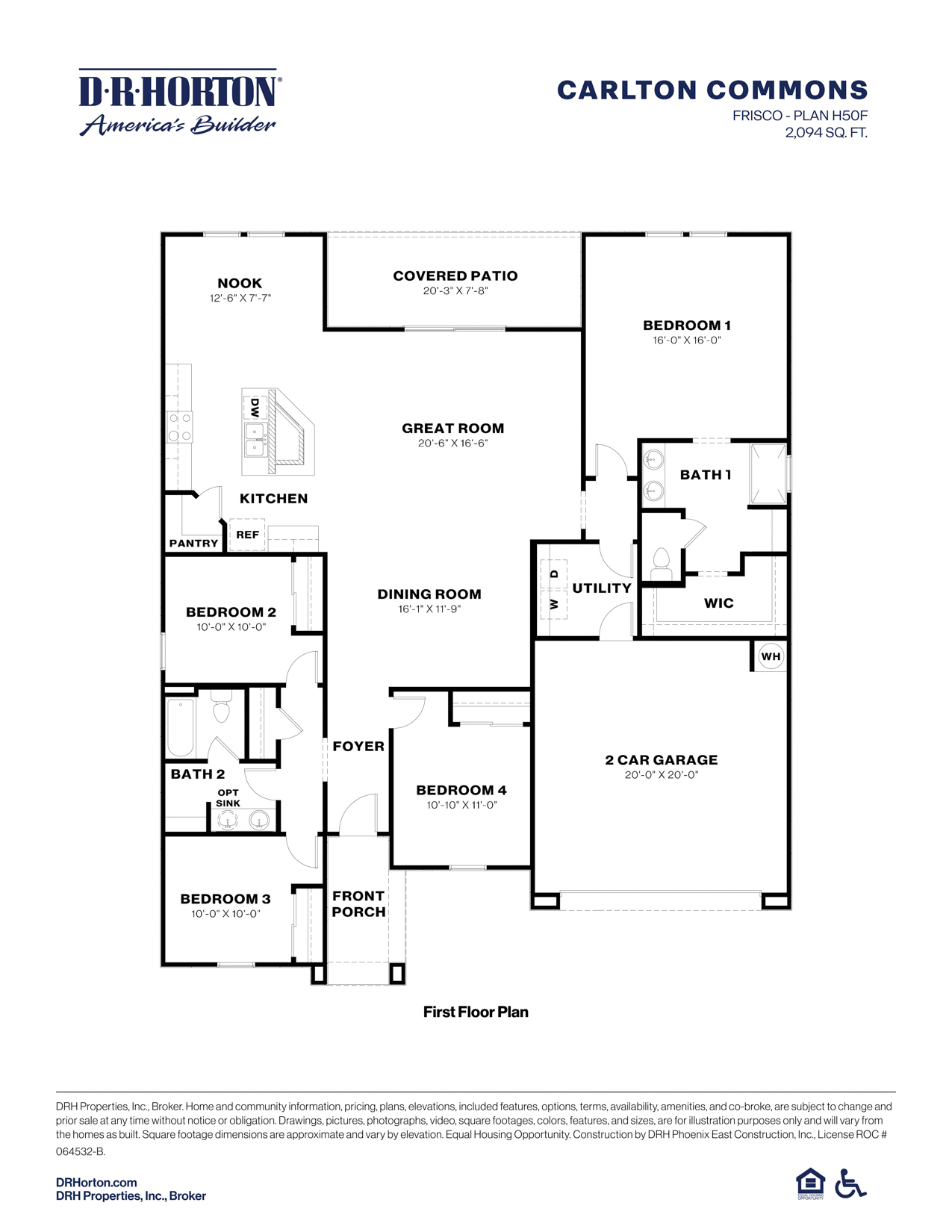 Frisco floorplan
