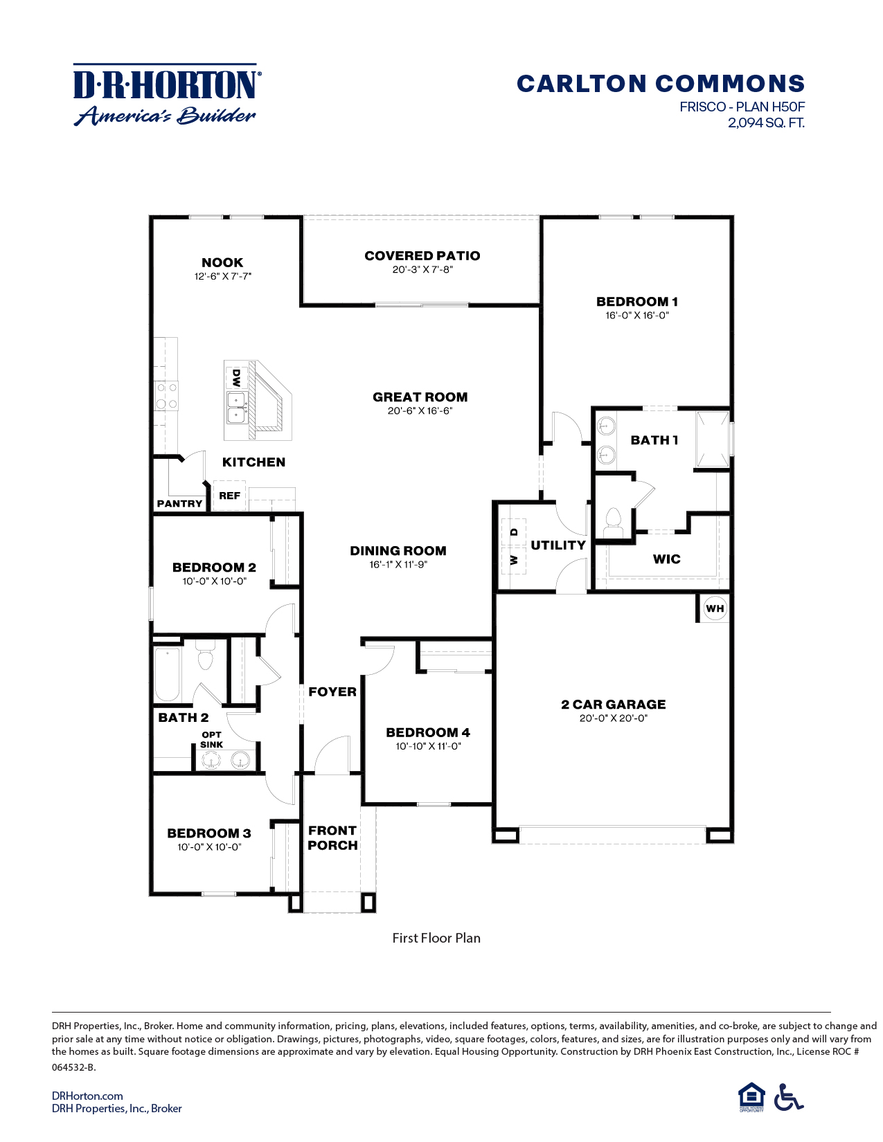 Frisco floorplan
