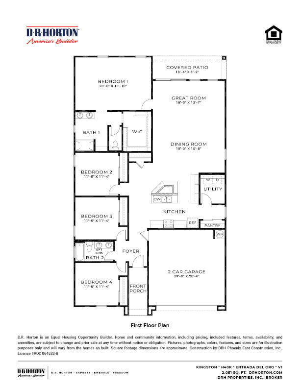 Kingston floorplan