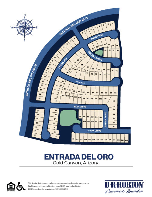 New Homes in Entrada del Oro Gold Canyon, AZ D.R. Horton