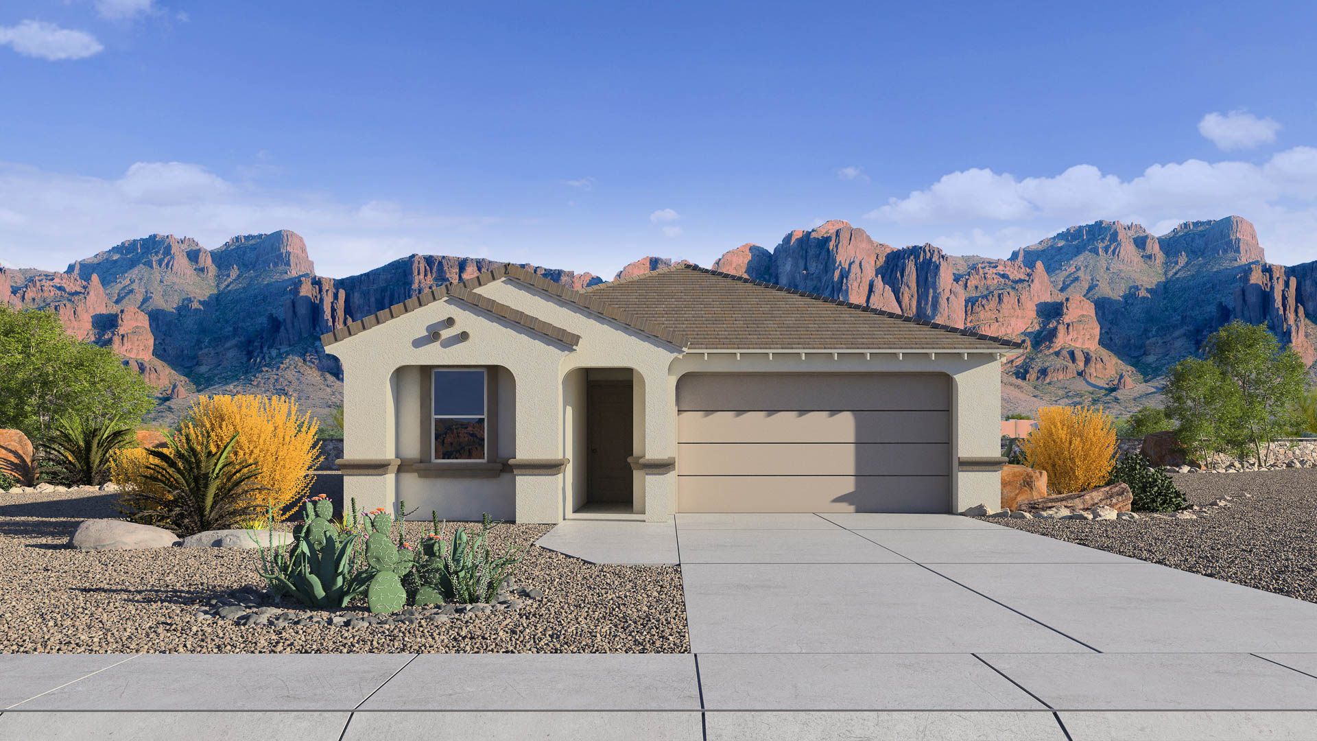 Upper Canyon Easton Elevation B