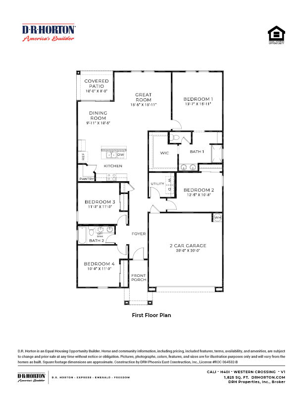 Cali floorplan