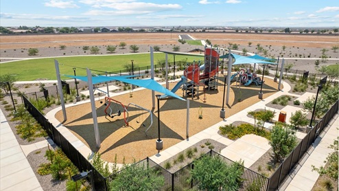 large jungle gym to play