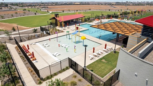 overview of pool and community center