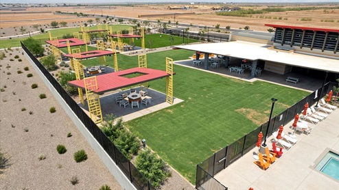 large grass areas