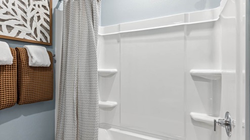 A well-designed bathroom emphasizing functionality and contemporary style.