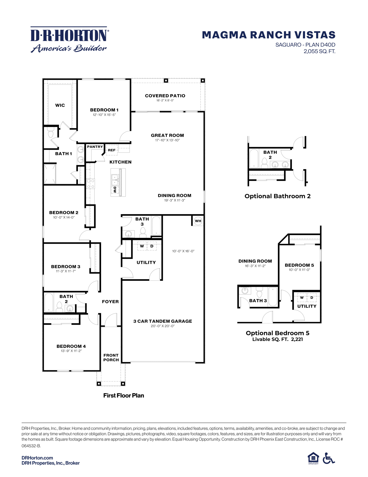 Saguaro Floorplan