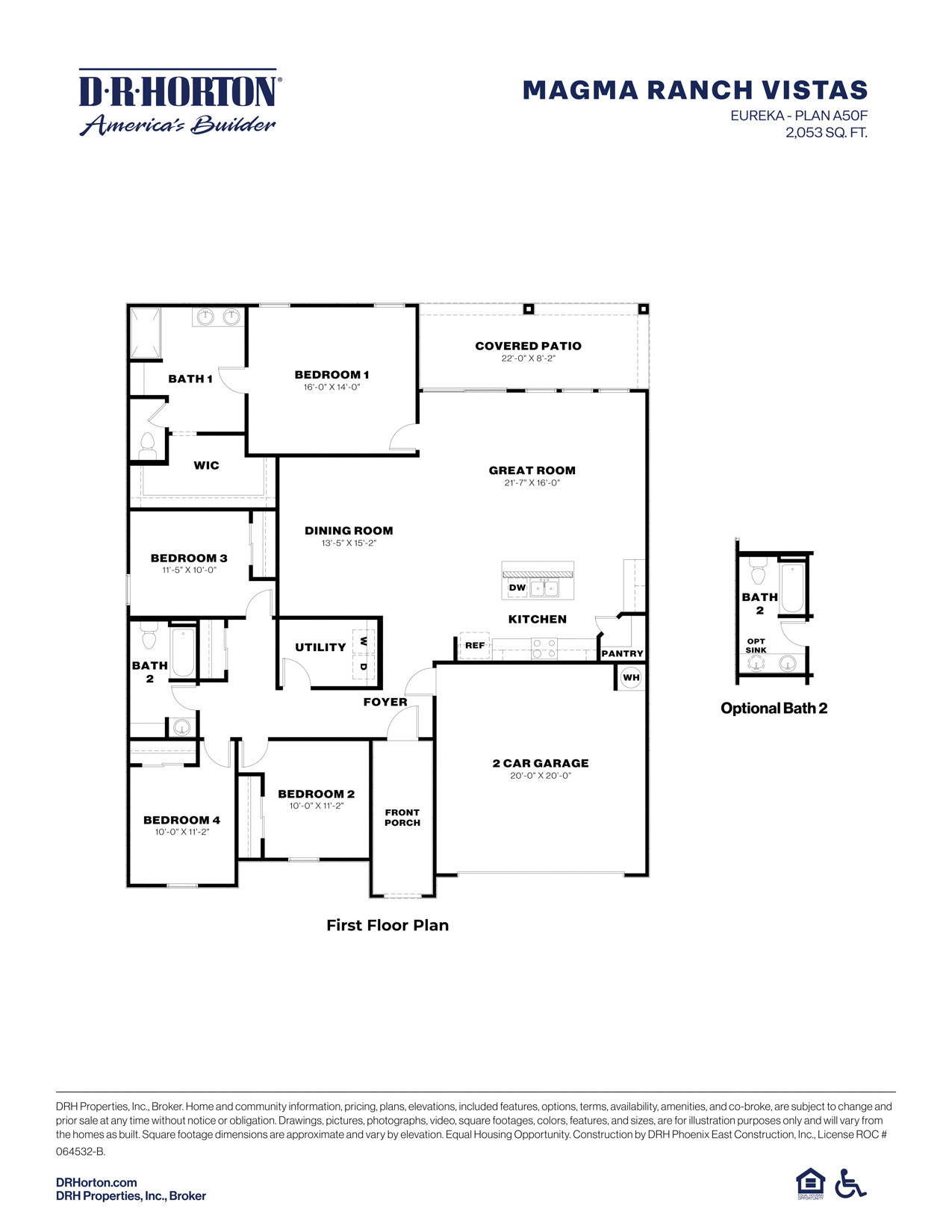 Eureka Floorplan