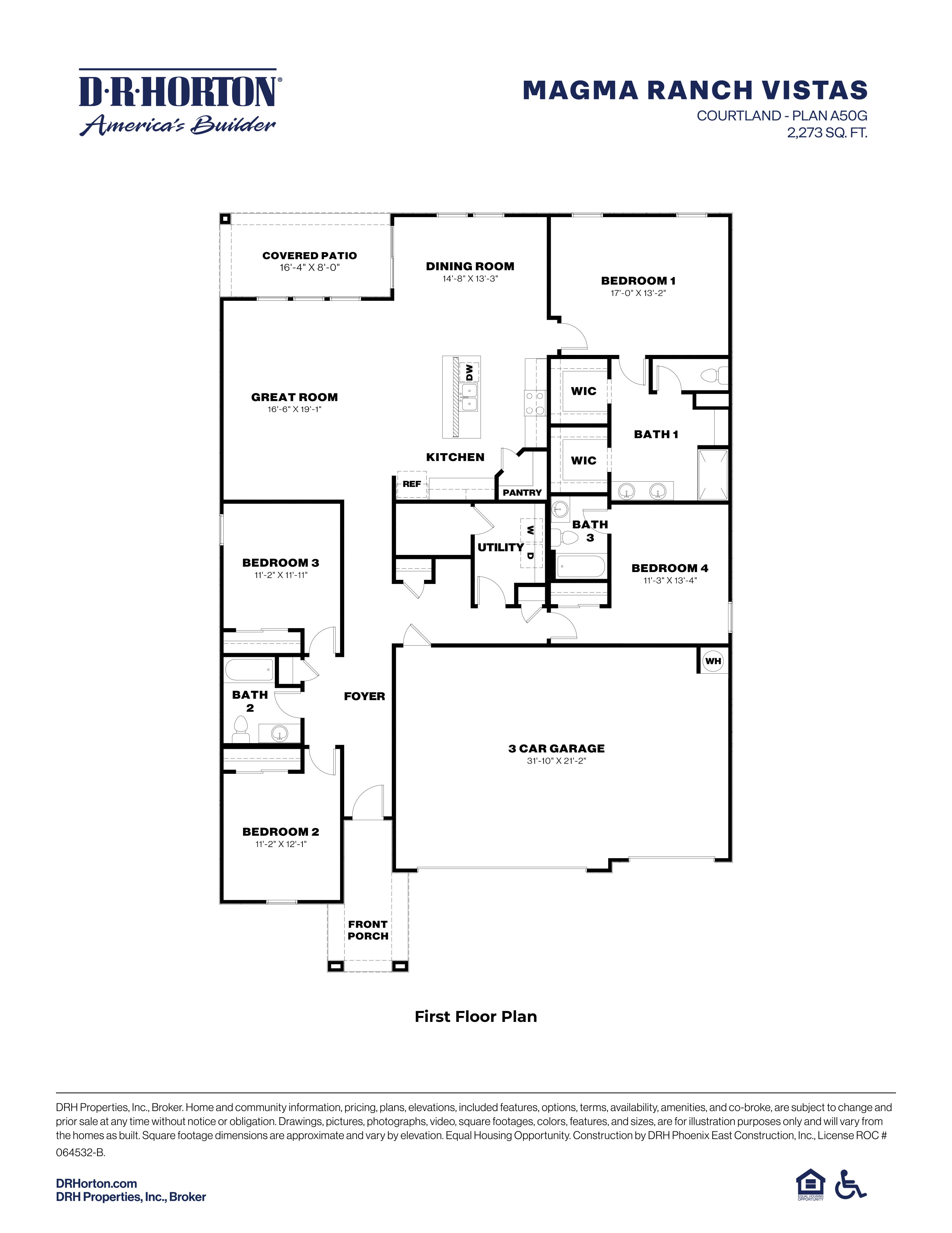 Courtland floorplan