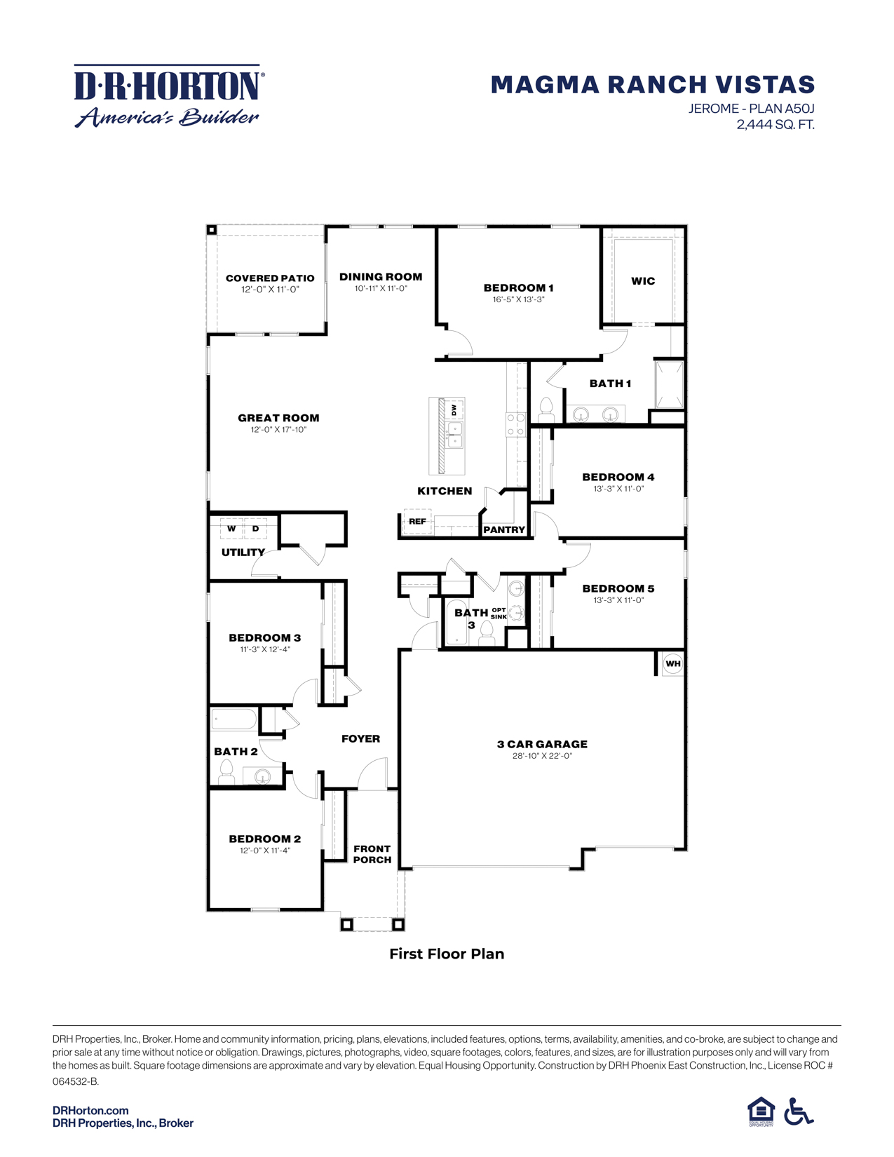 Jerome Floorplan