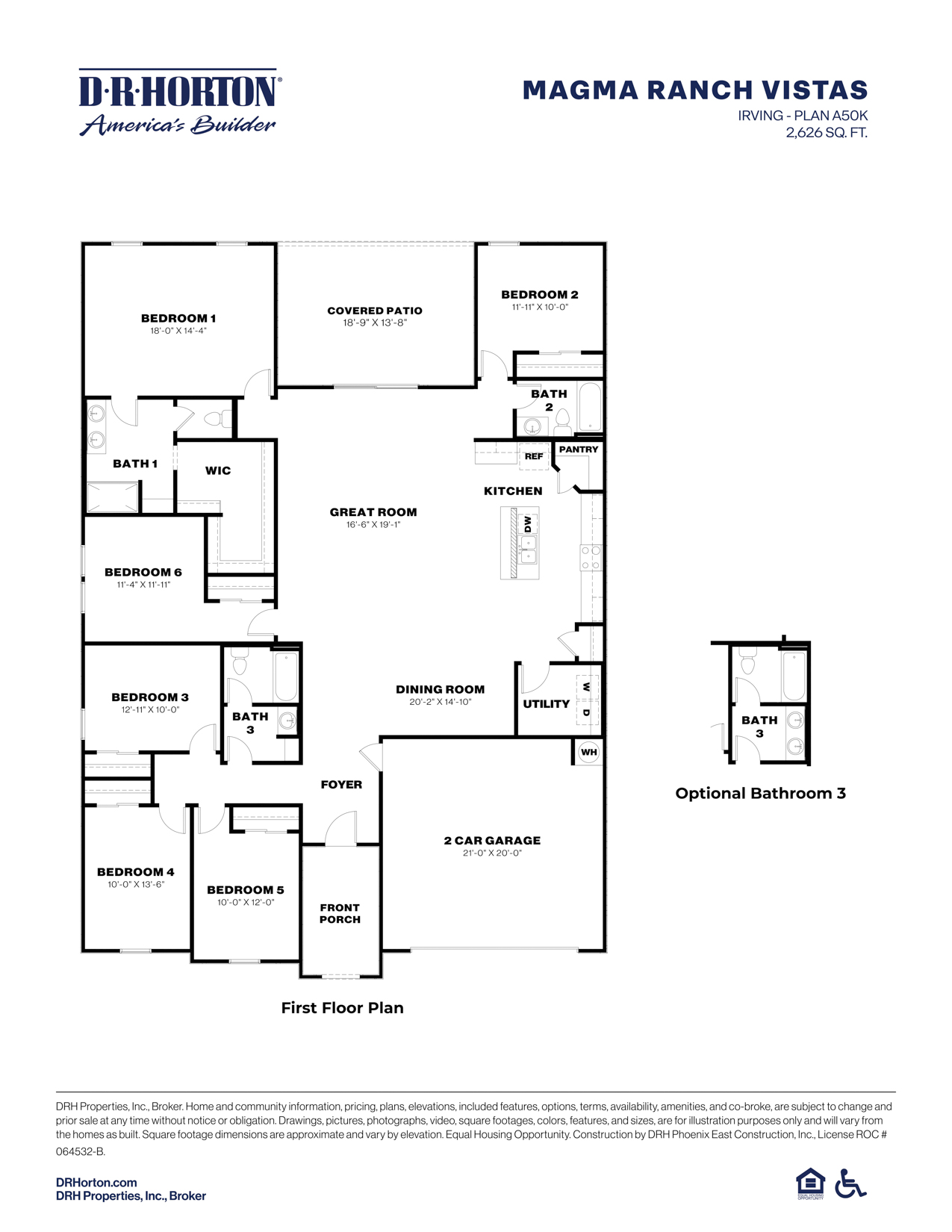 Irving floorplan