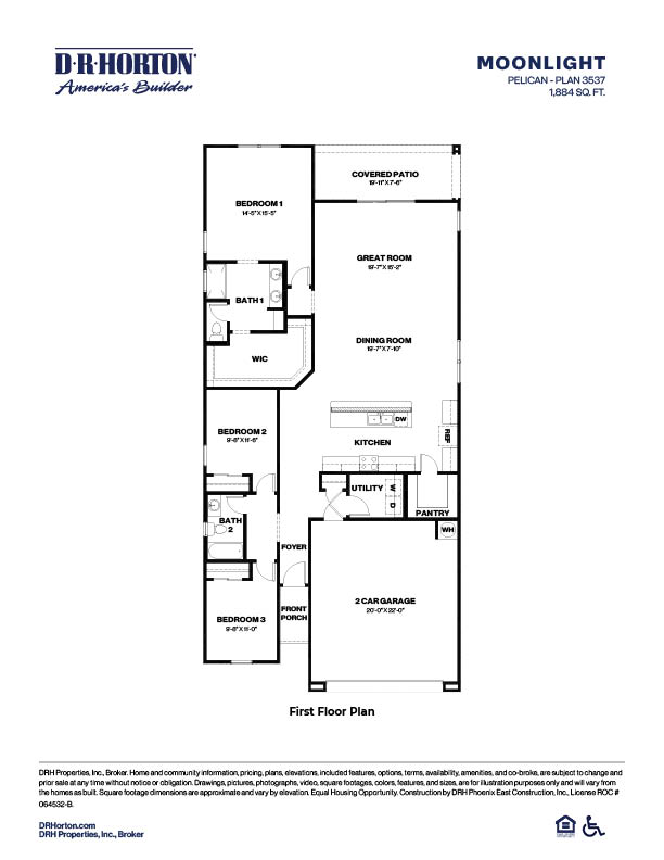 Moonlight Pelican Floor plan