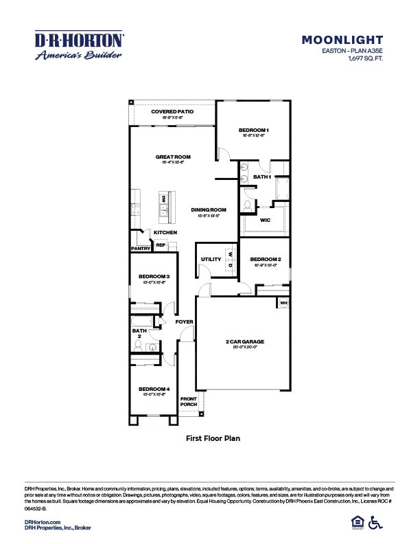 Moonlight Easton Floorplan
