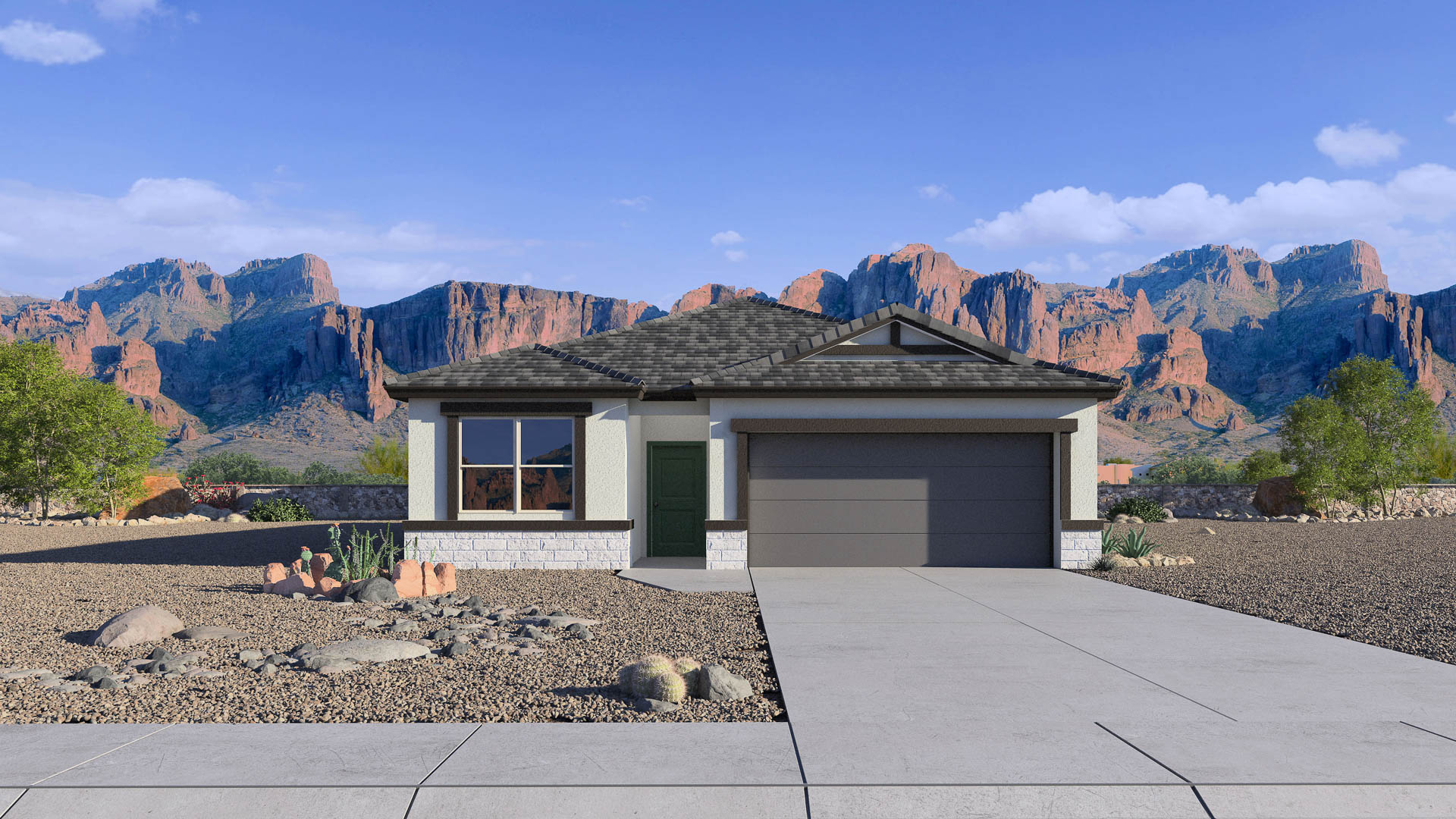 Front of home rendering
