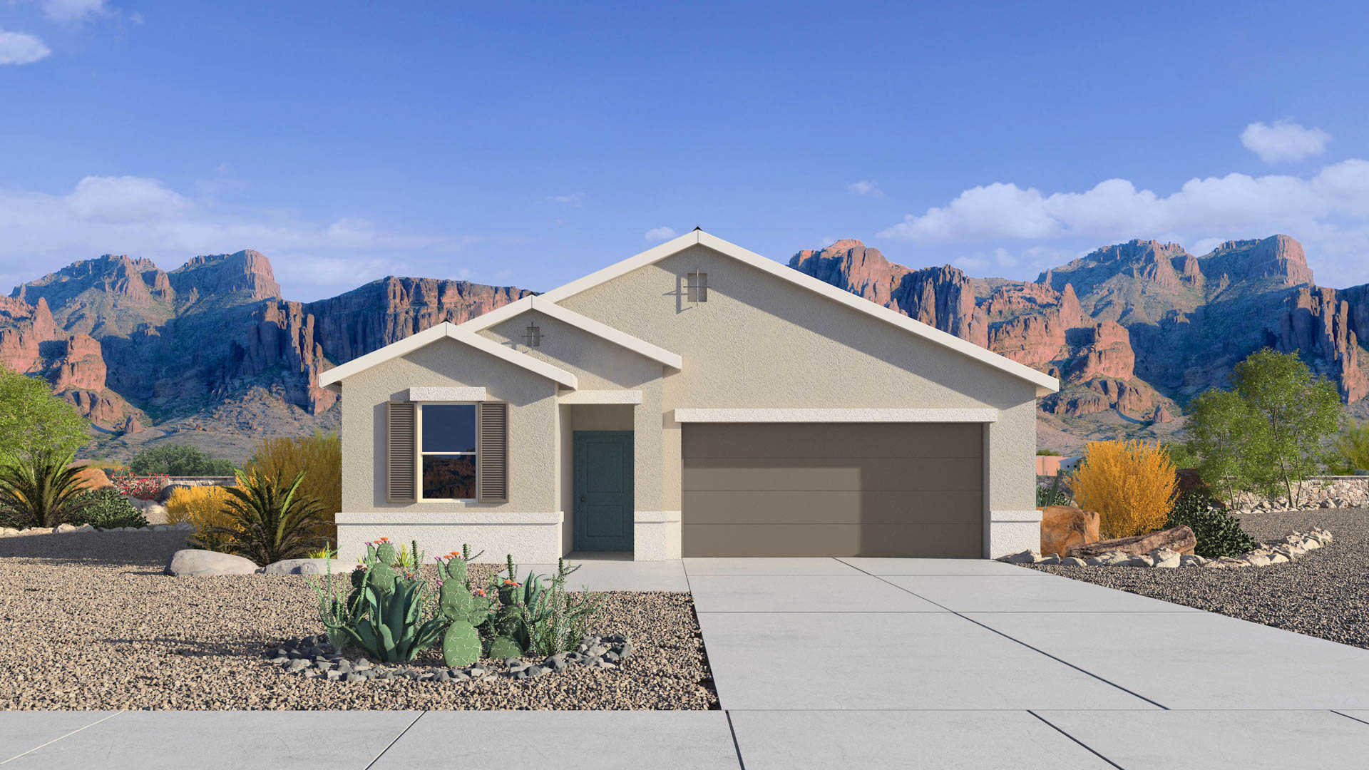 5473 E CINDER LN exterior