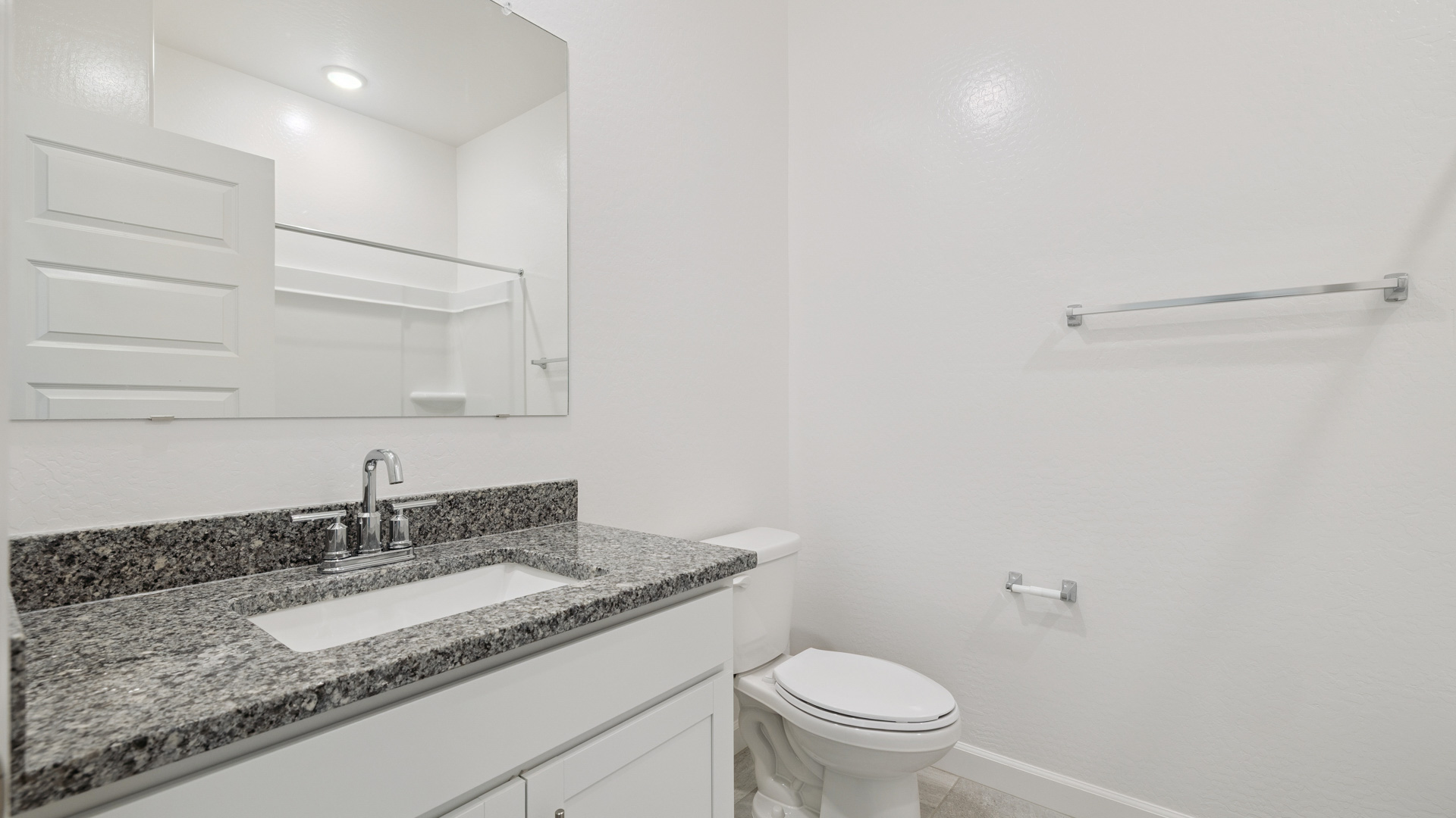 A well-designed bathroom emphasizing functionality and contemporary style.