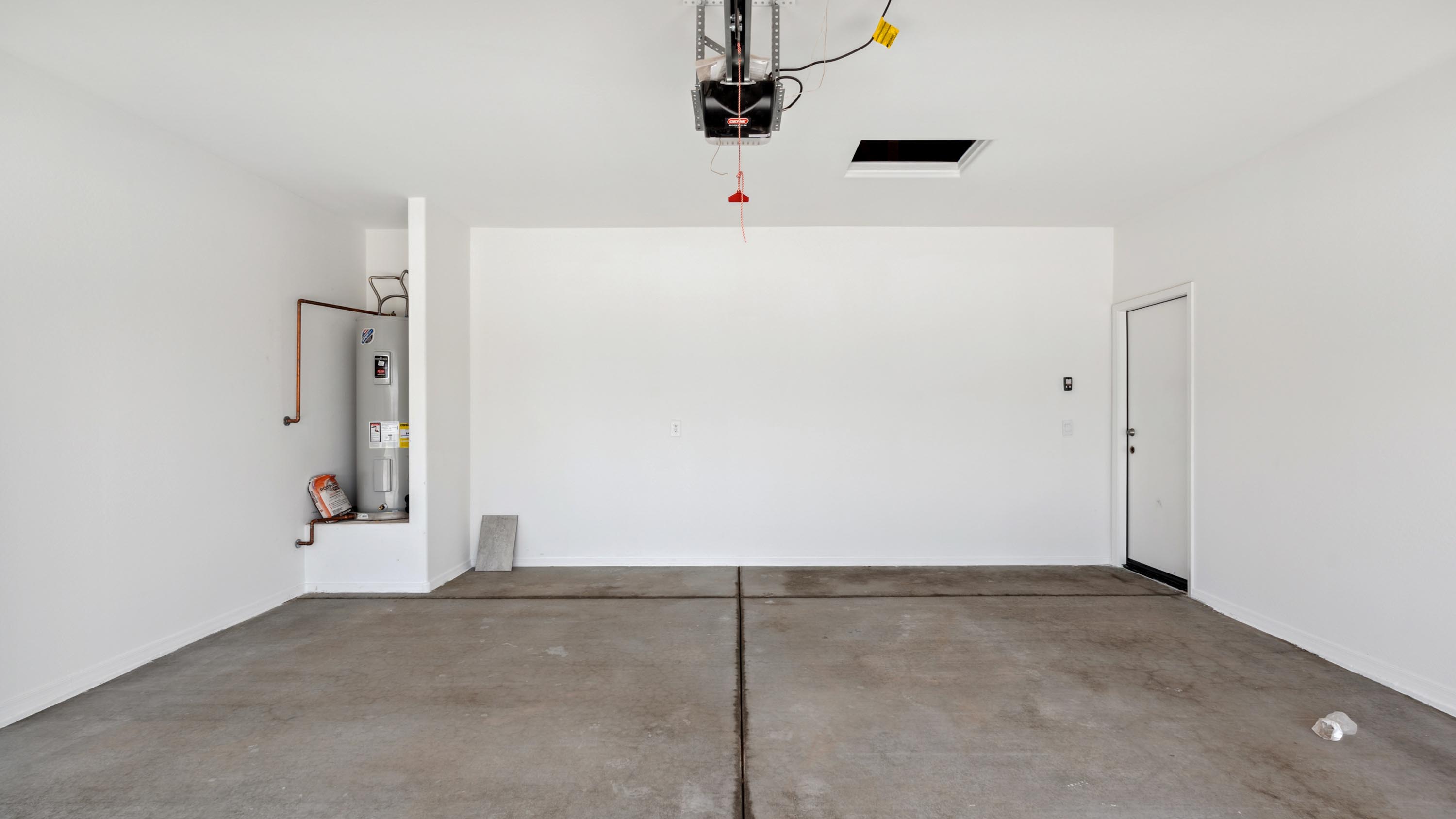 Two car garage.