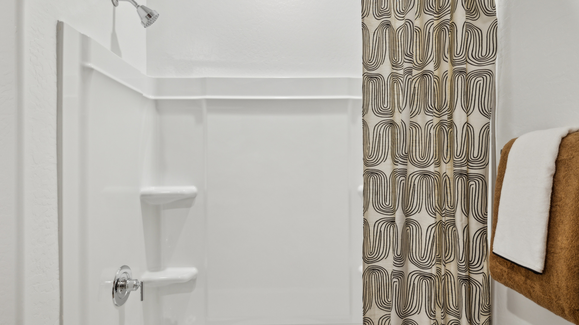 guest bathroom with bathtub