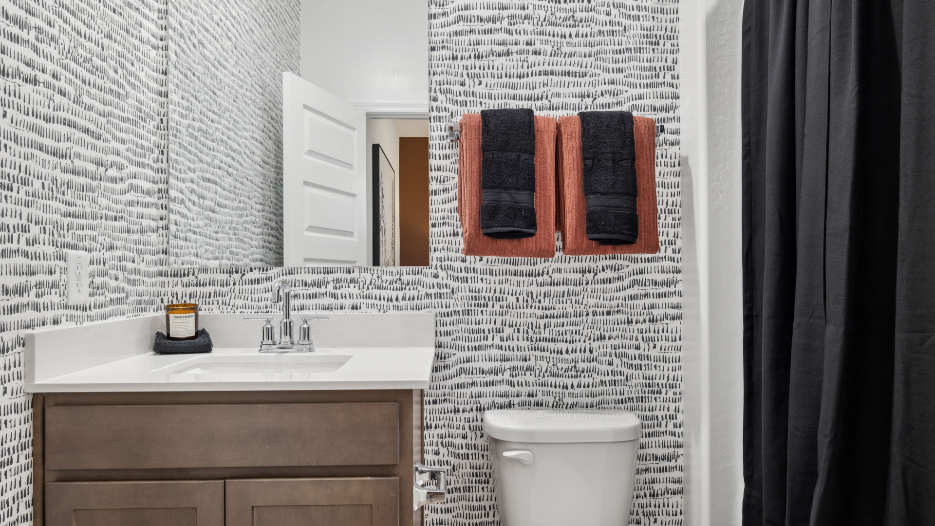 on suite guest bathroom