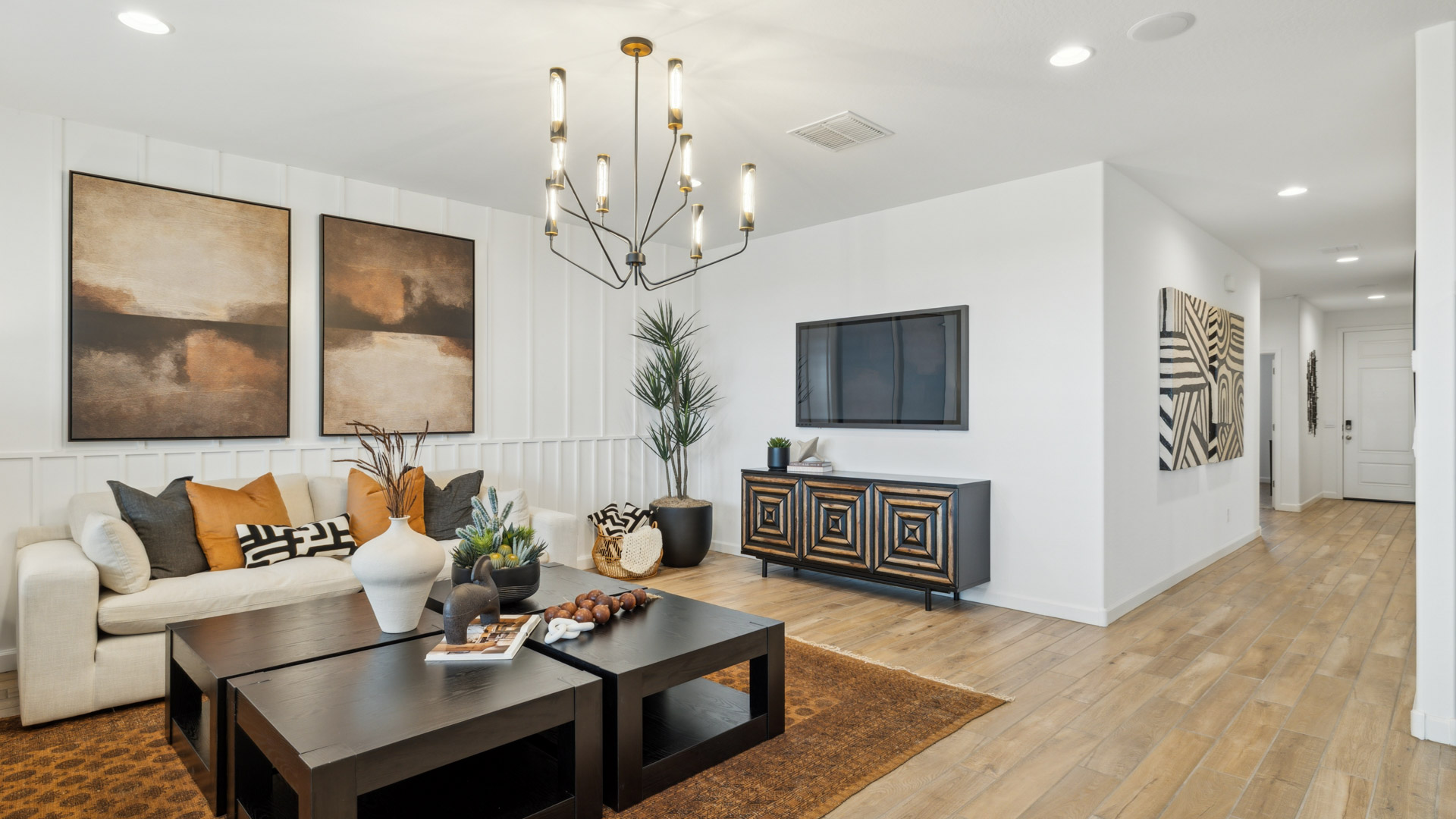 open concept living and dining areaopen concept living and dining area