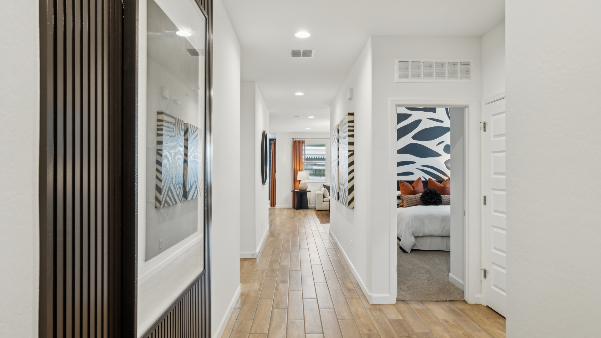 entry into new home