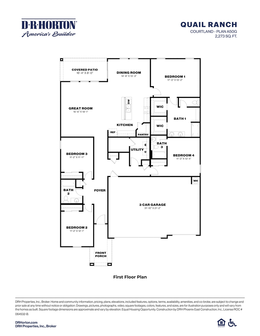 Quail Ranch Courtland Plan