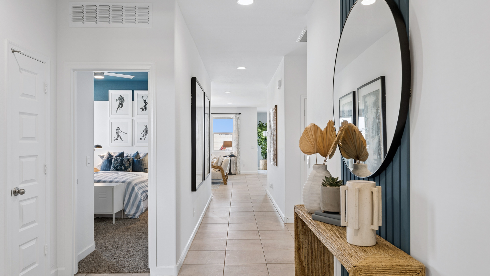 entry way into new home