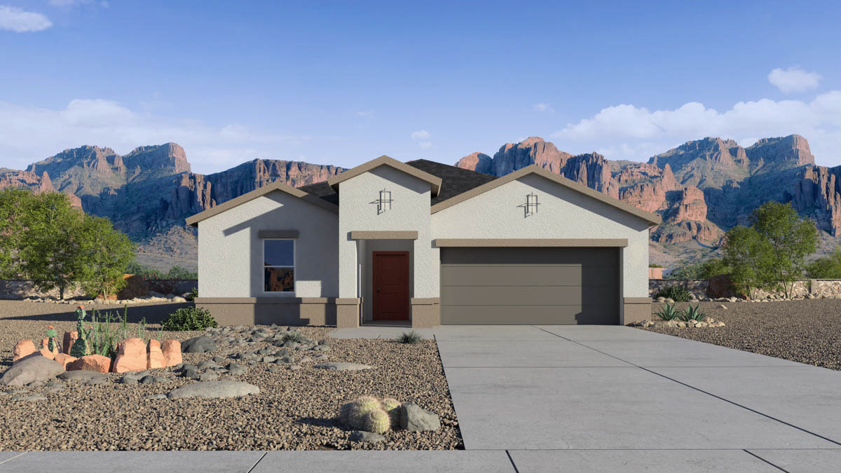 1580 E CURRIER DR exterior