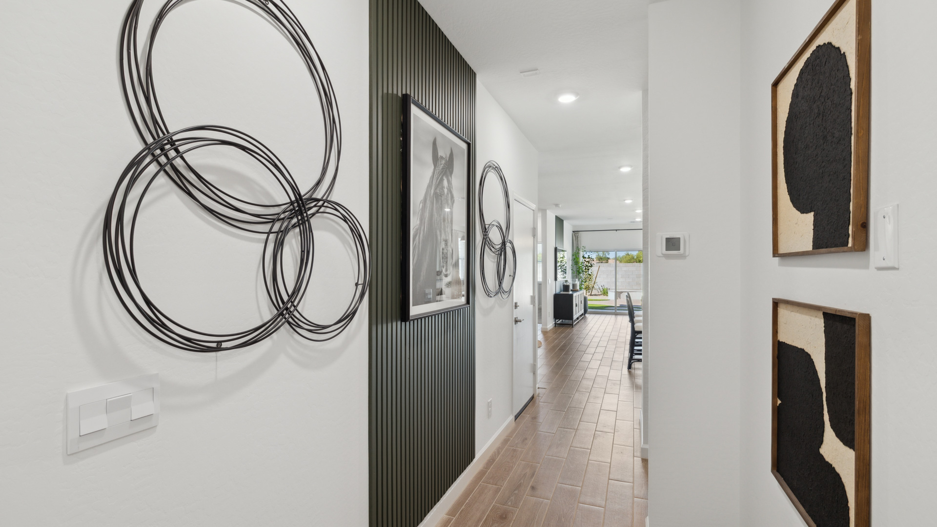 entry into new home