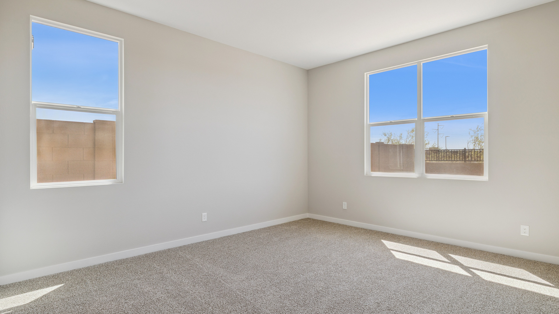primary bedroom with walk in closet
