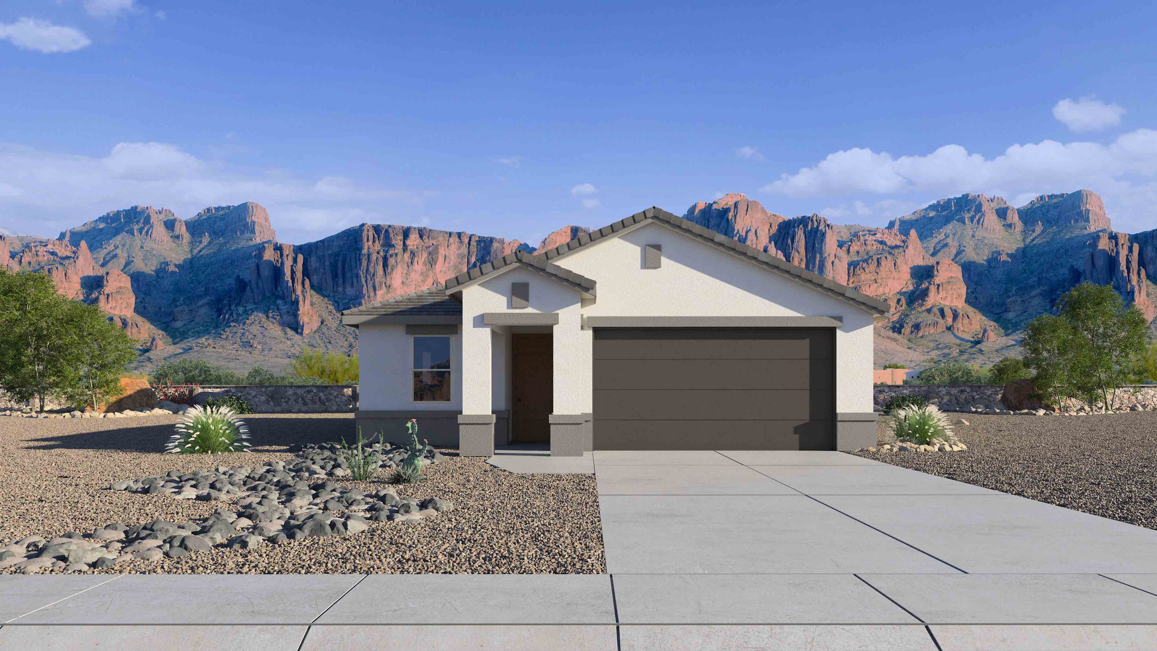 Abbott Front Elevation A