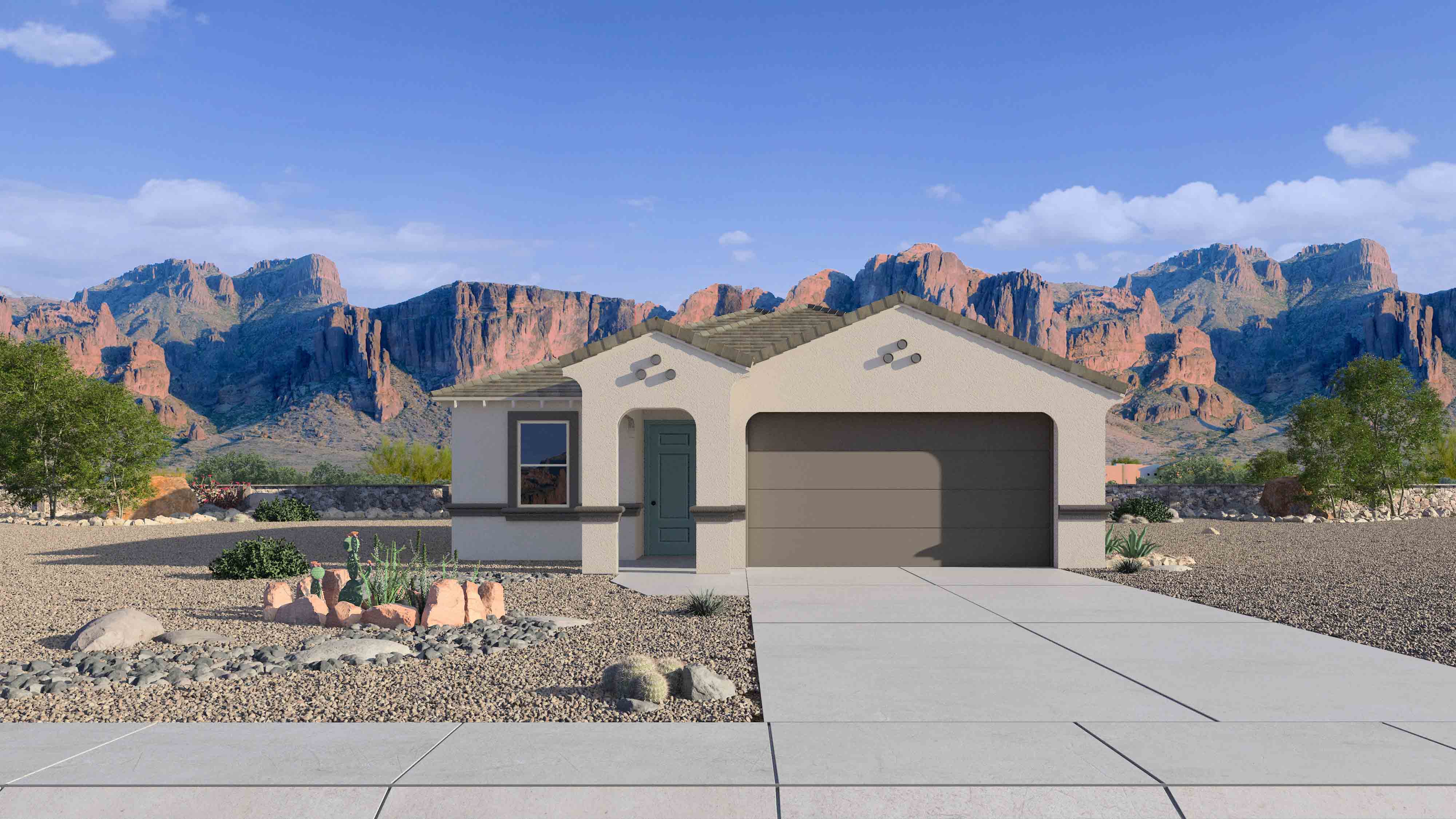 Abbott Front Elevation B