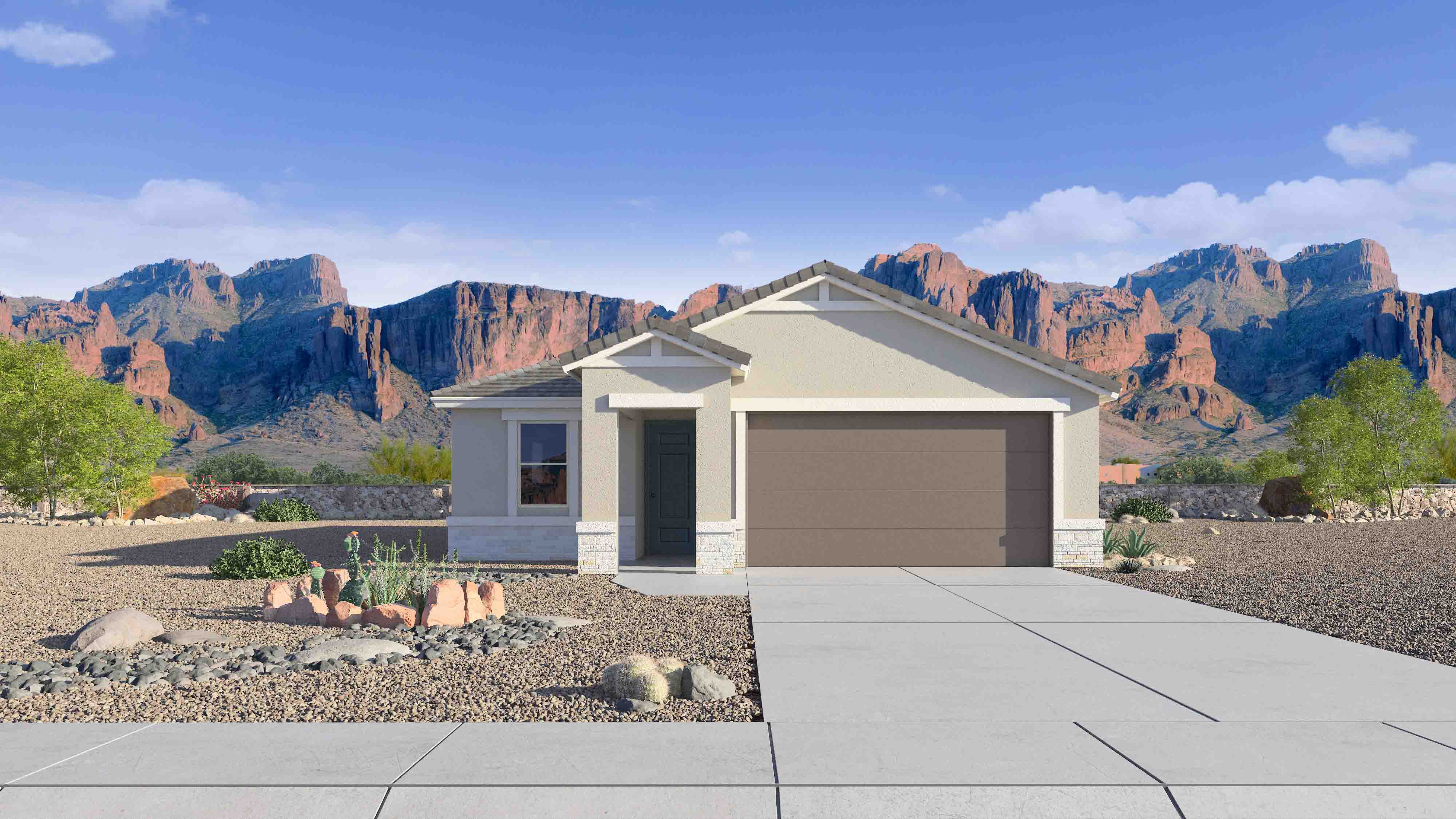Abbott Front Elevation C