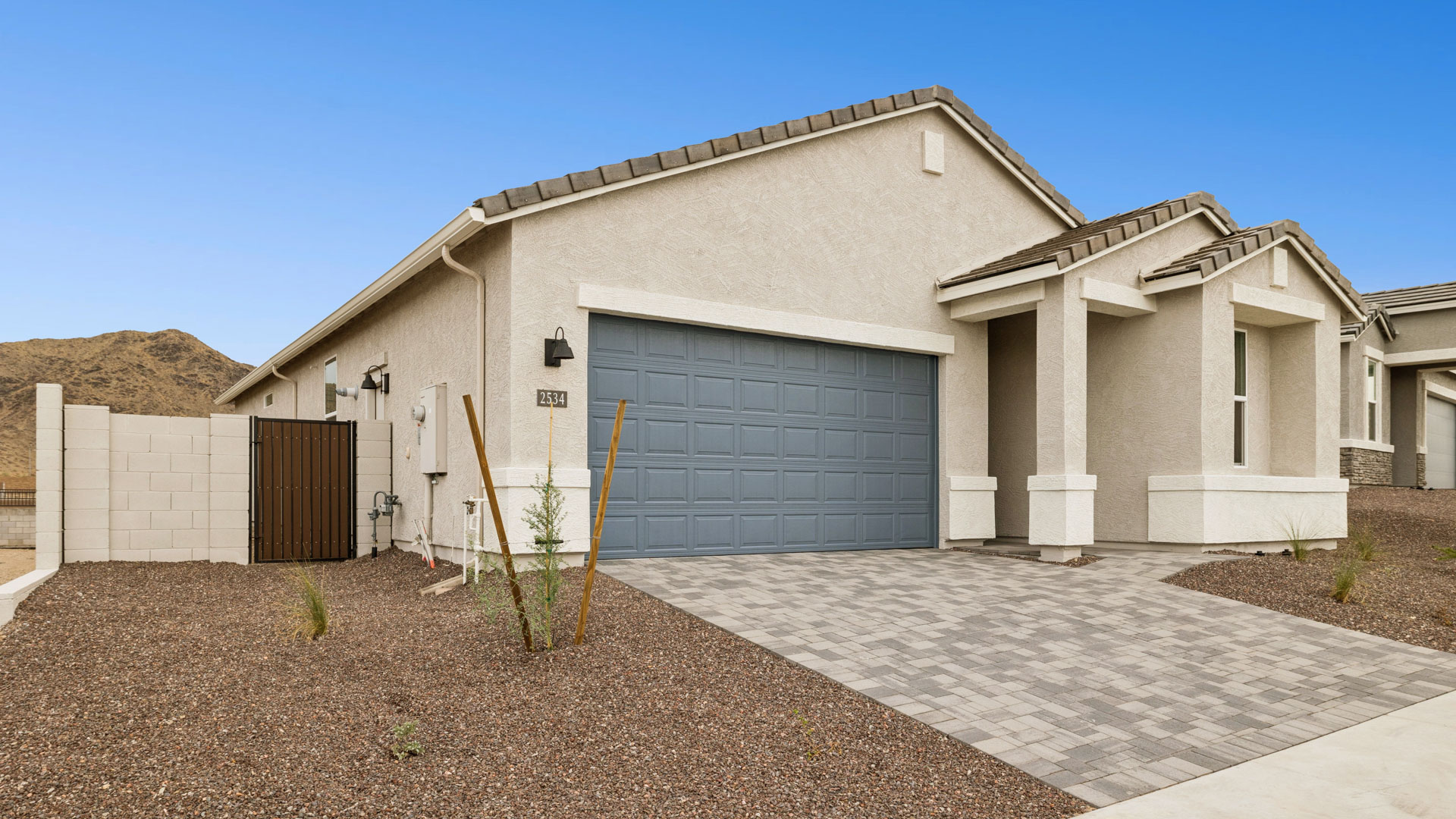 front of home