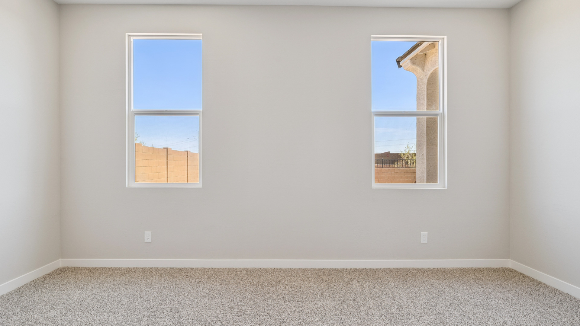 primary suite with walk in closet
