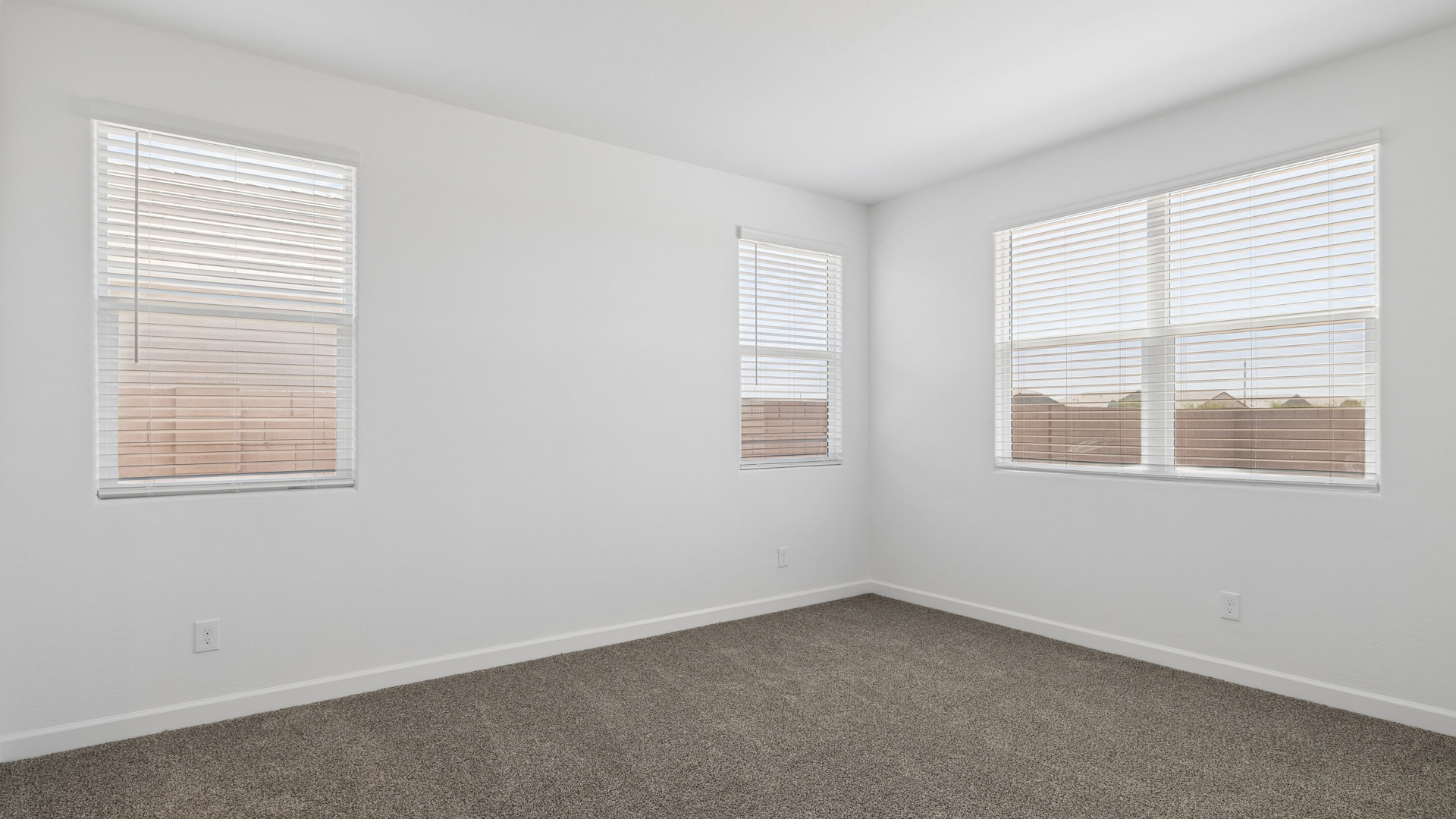 primary suite with walk in closet