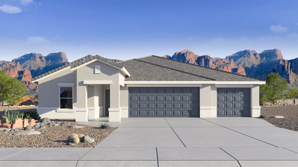 Front of home rendering