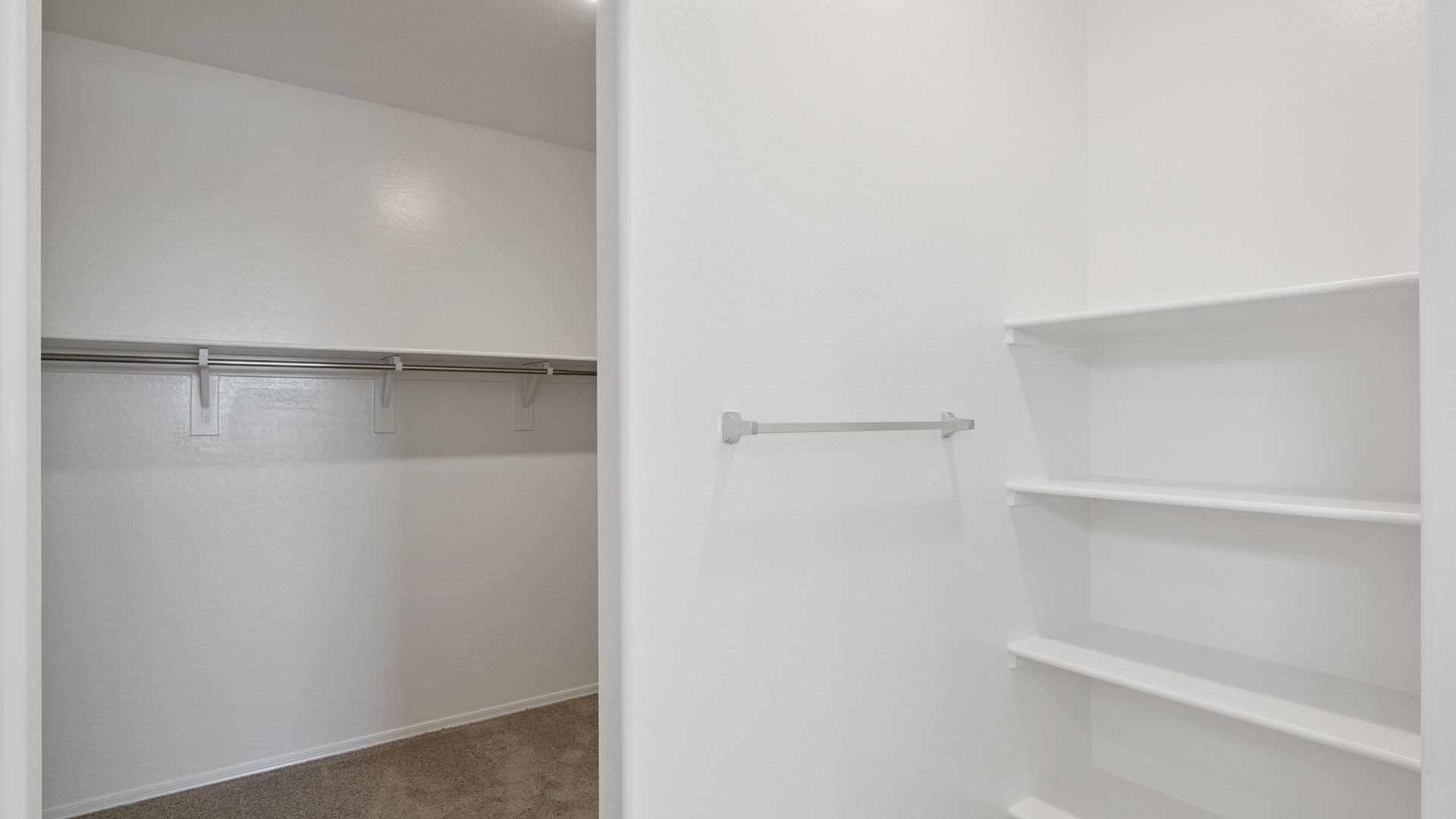 Primary closet