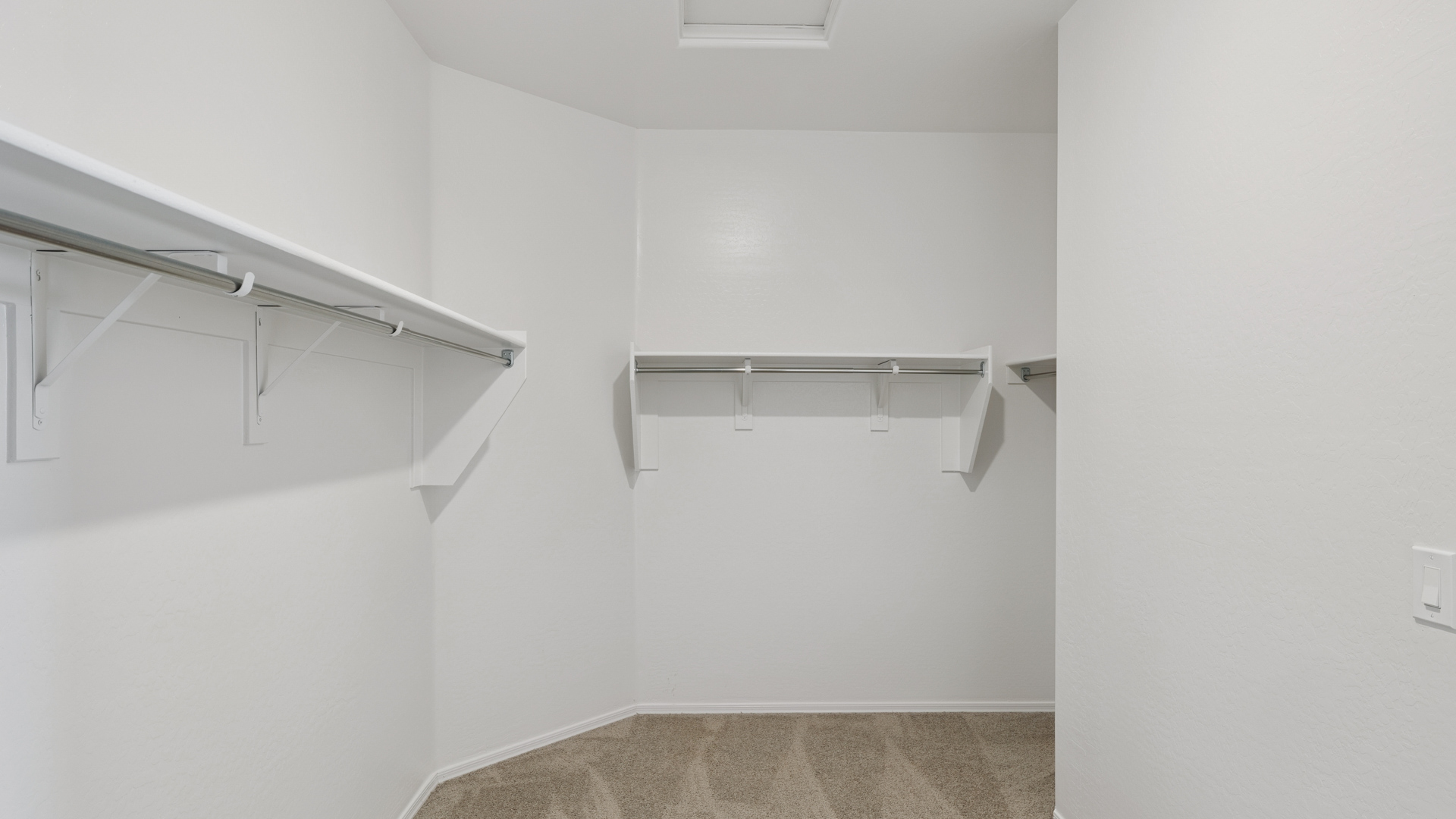Primary closet